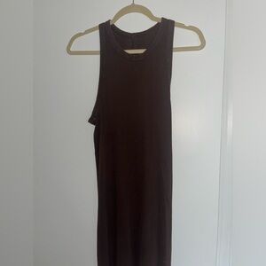 Rick Owens Drkshdw ribbed dress